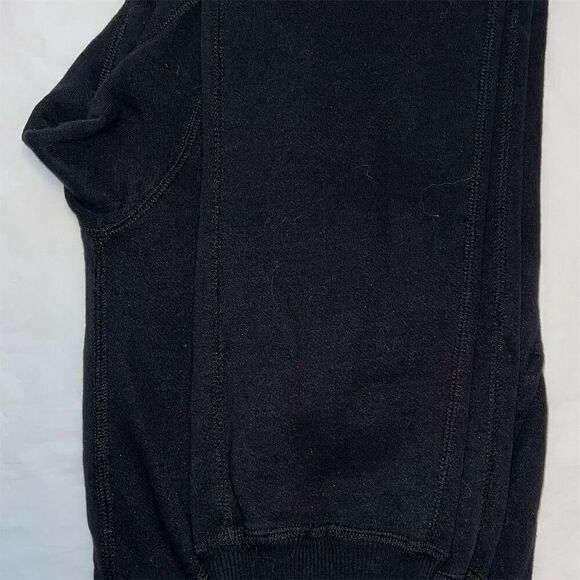 RING of FIRE Unisex Black Joggers Sweatpants Size Large Casual Elastic Waistband - Picture 3 of 12